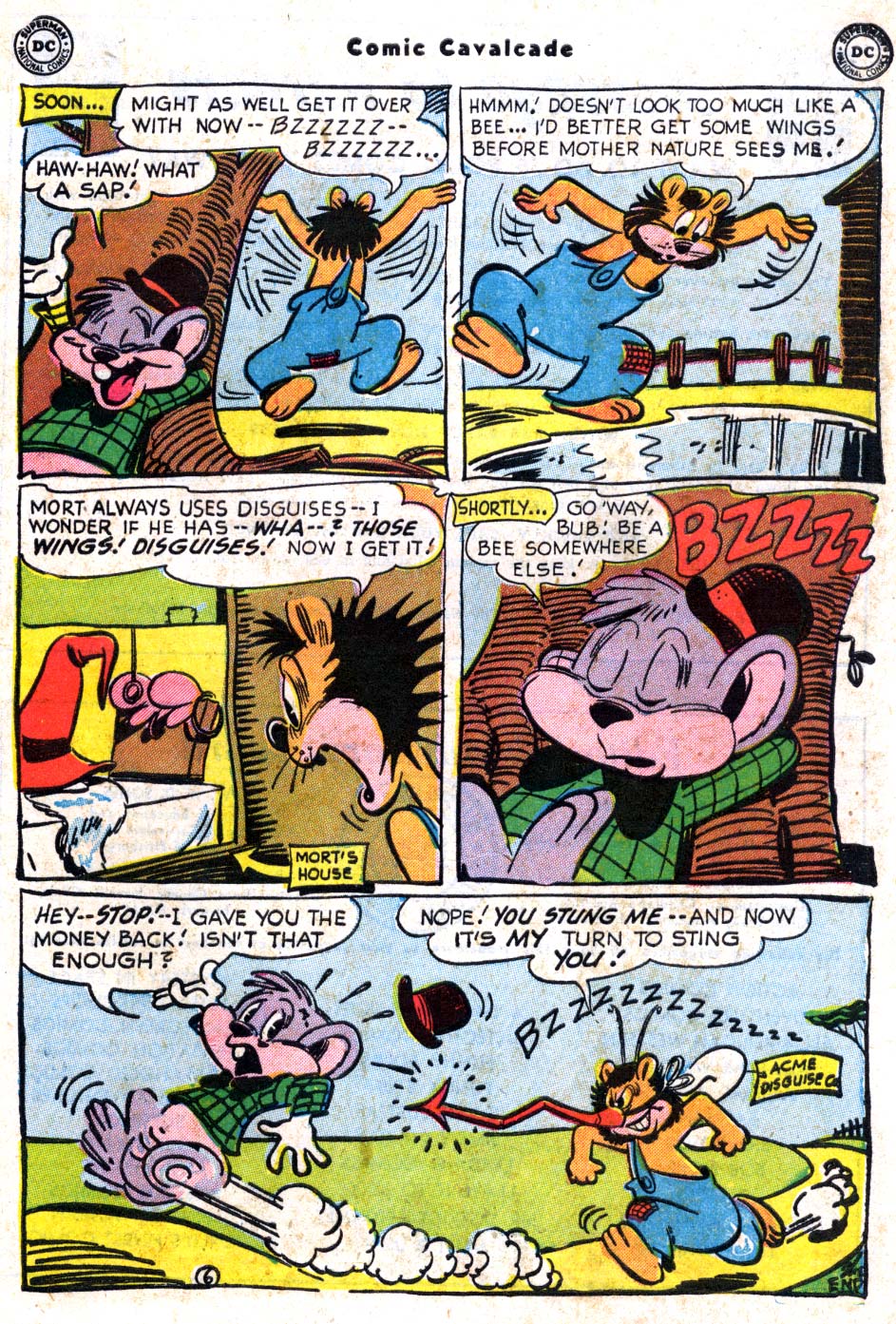 Read online Comic Cavalcade comic -  Issue #46 - 51