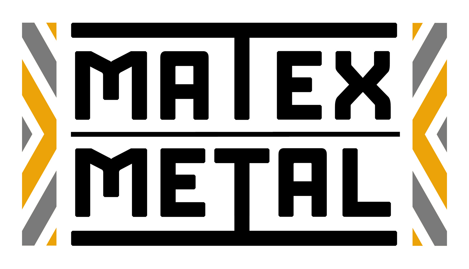 Logo dla firmy Matex Metal. Grafika, logo, logotyp, identyfikacja wizualna