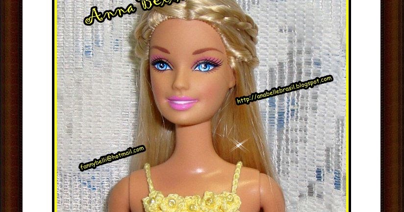 Ana Belli Brasil: Gráficos de Crochê para Barbie!