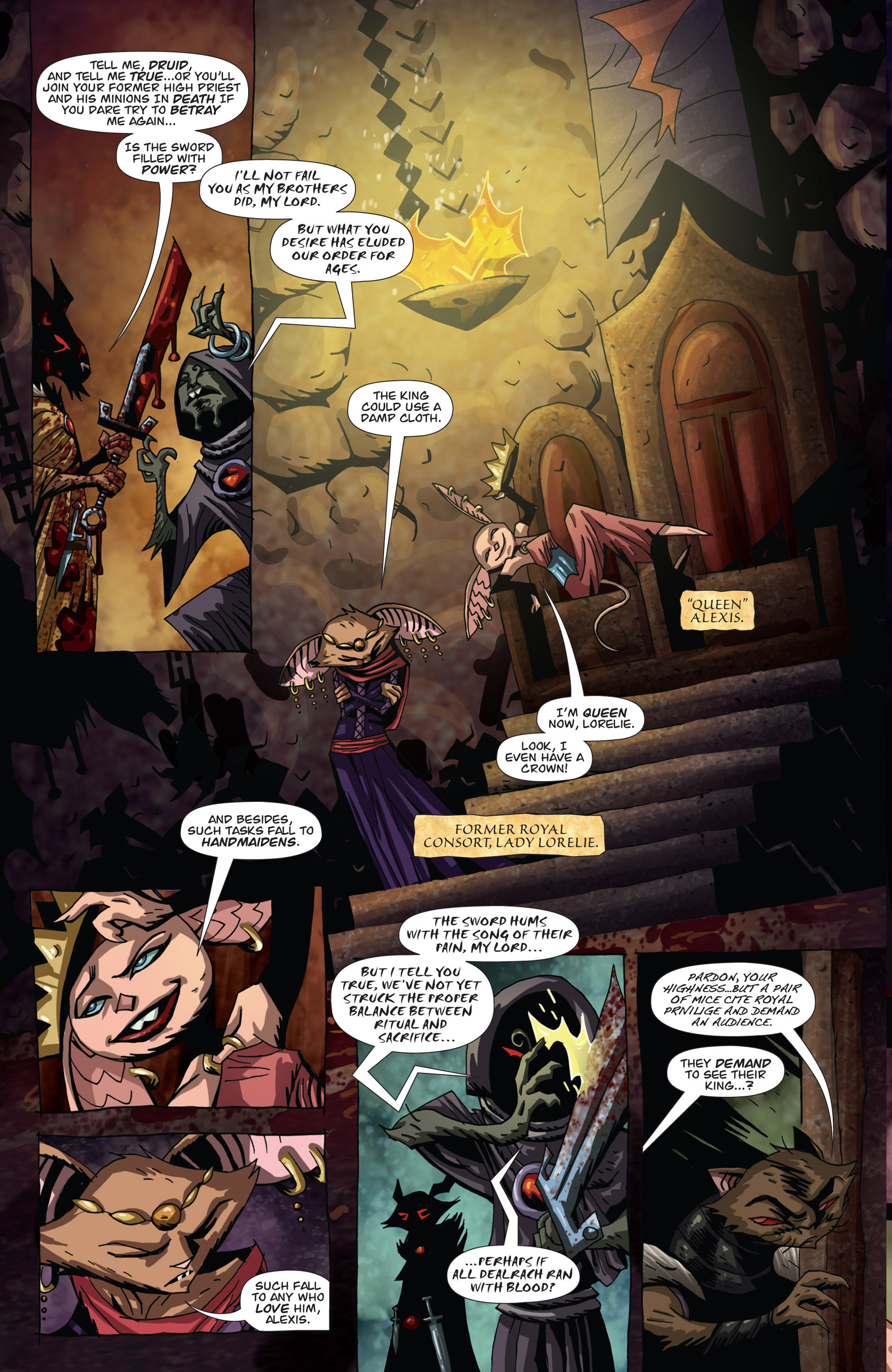 Read online The Mice Templar Volume 4: Legend comic -  Issue #2 - 16