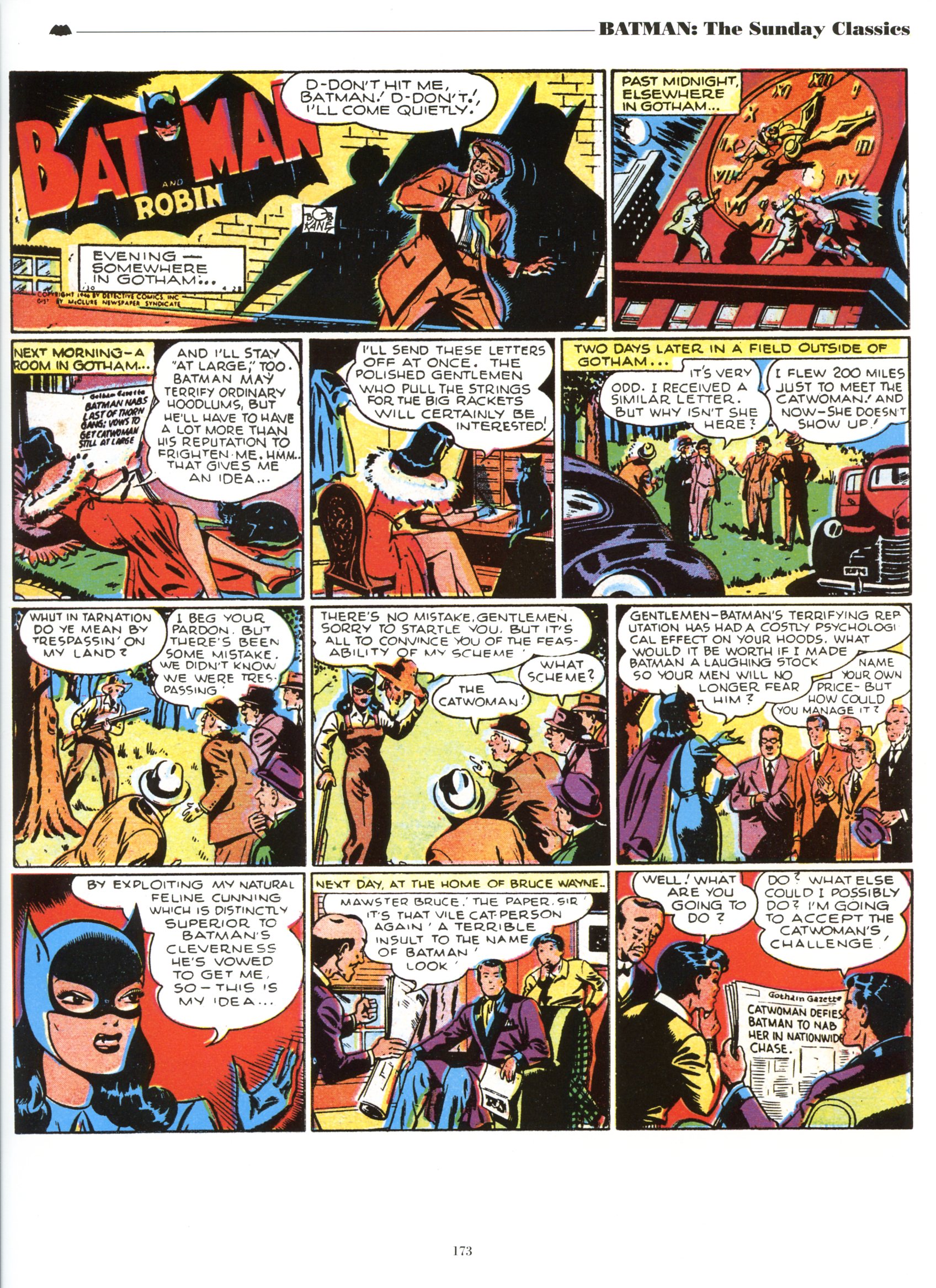 Read online Batman: The Sunday Classics comic -  Issue # TPB - 179