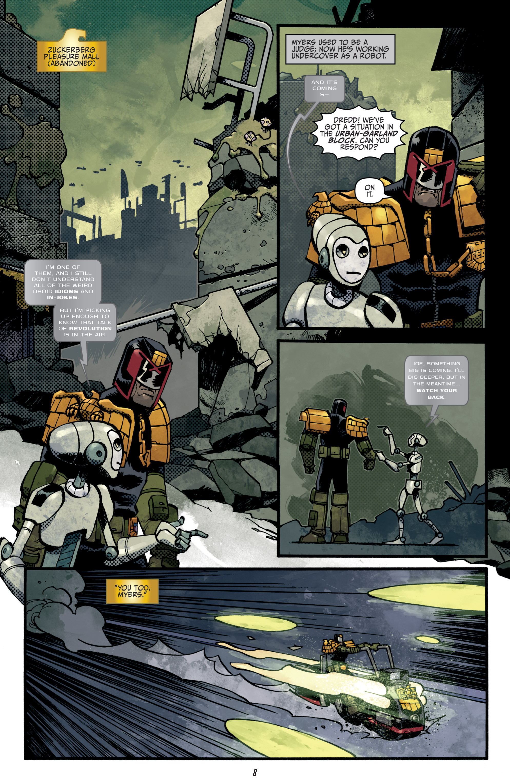 Read online Judge Dredd (2012) comic -  Issue # _TPB 2 - 9