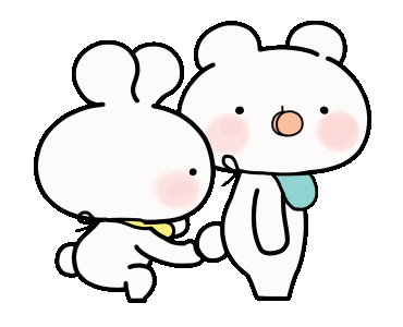 LINE Official Stickers - Everyday Love Baby Usakkuma Example with GIF  Animation