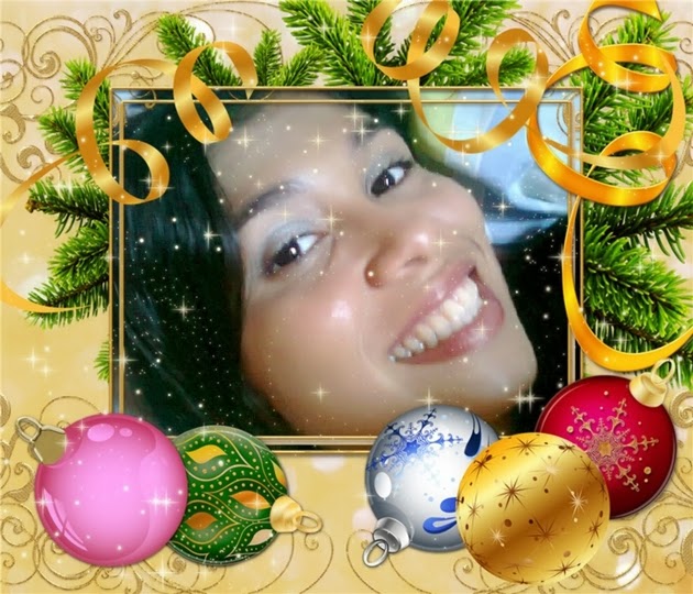 montagem de fotos de natal