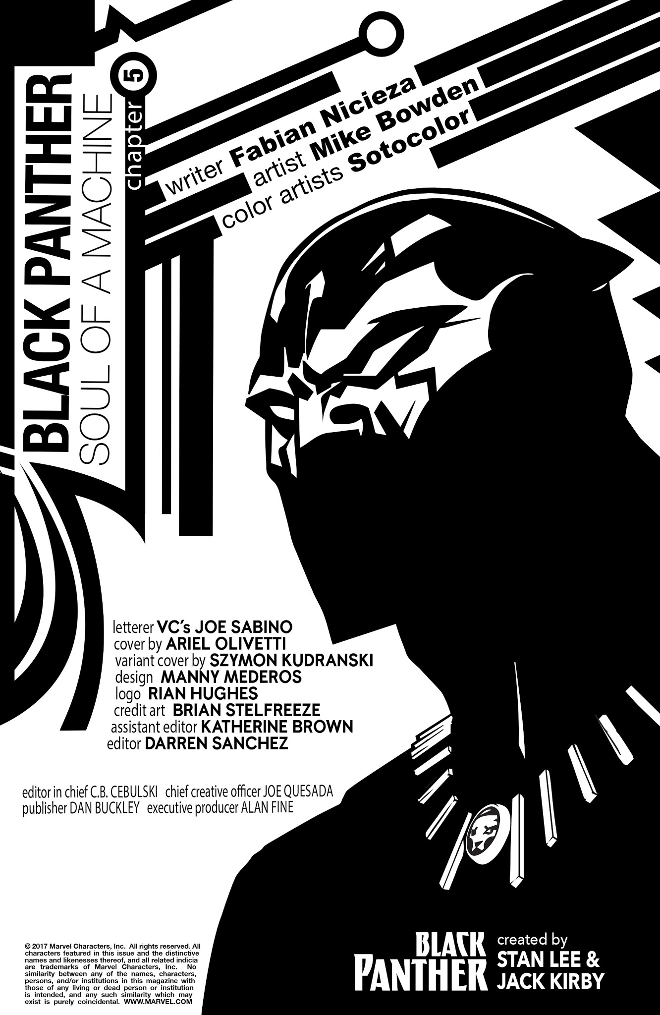 Black Panther: Soul of a Machine 5 Page 1