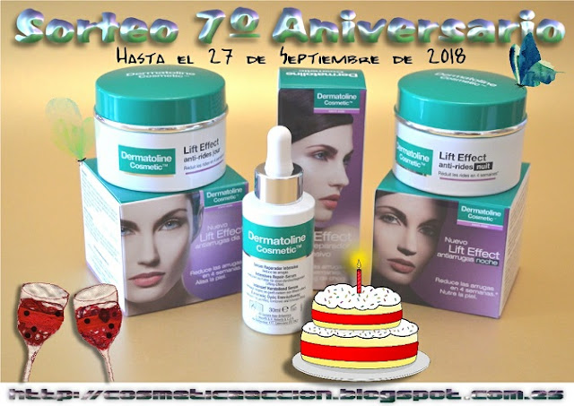 ¡4º SORTEO del 7º Aniversario del Blog ? Cuidamos la piel con DERMATOLINE COSMETIC!