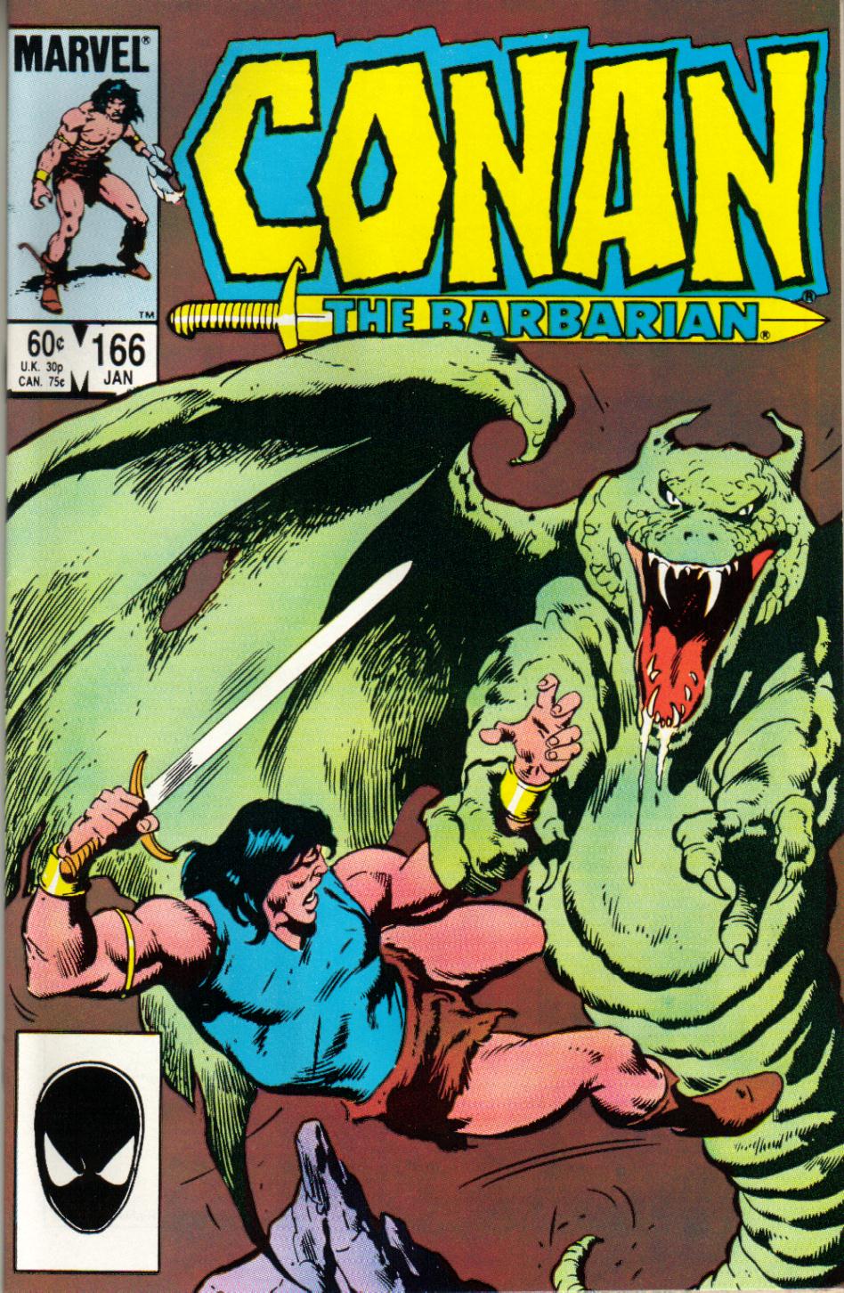 Read online Conan the Barbarian (1970) comic -  Issue #166 - 1