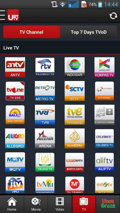 Live Streaming TV Lewat Aplikasi Android