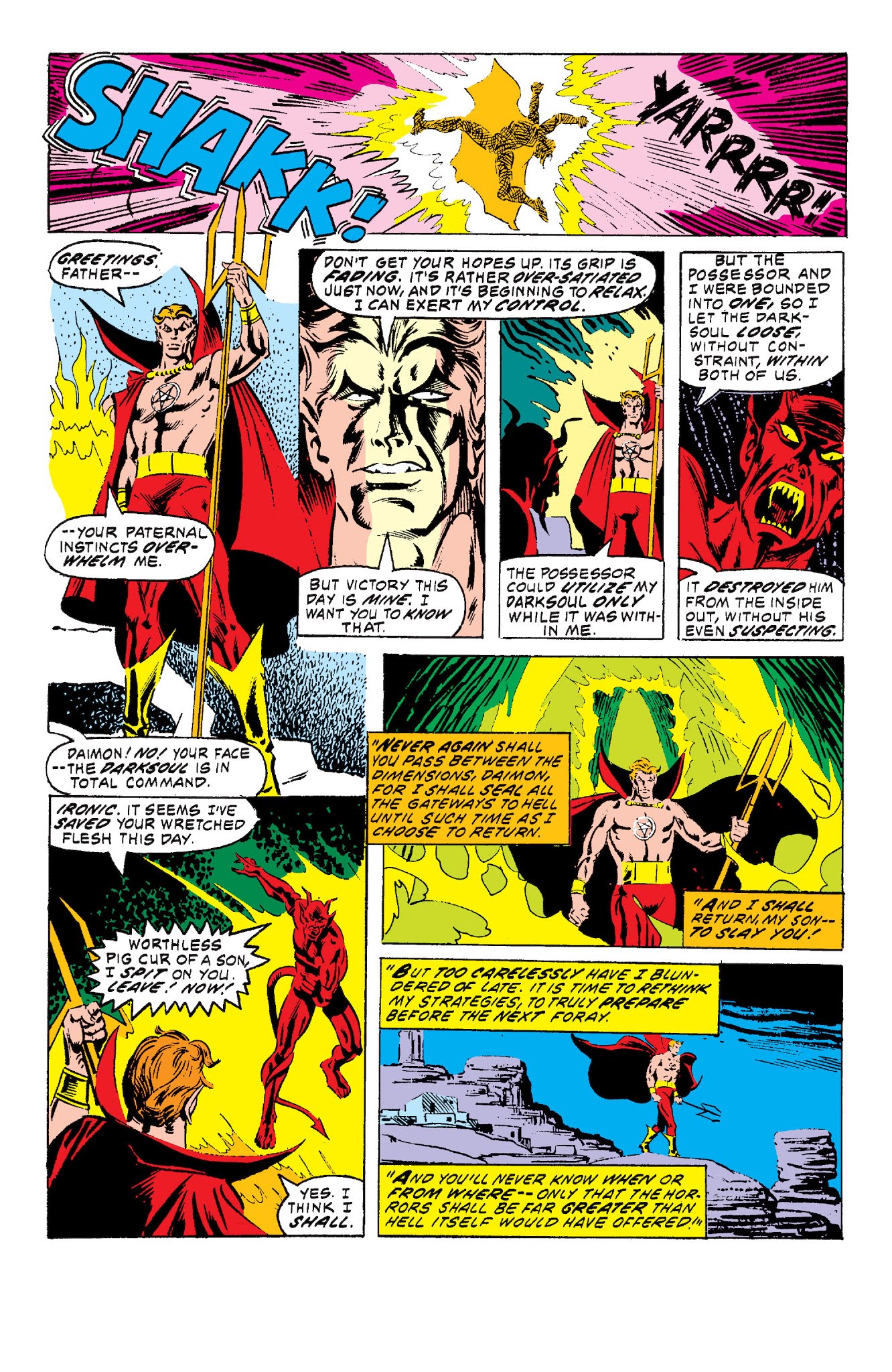 Read online Son of Satan Classic comic -  Issue # TPB (Part 4) - 66