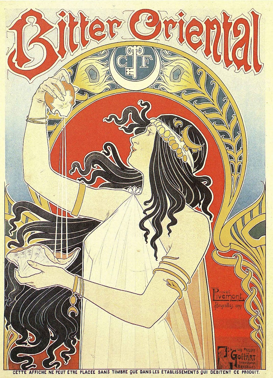 AFFICHES "ART NOUVEAU" DE HENRI PRIVAT-LIVEMONT