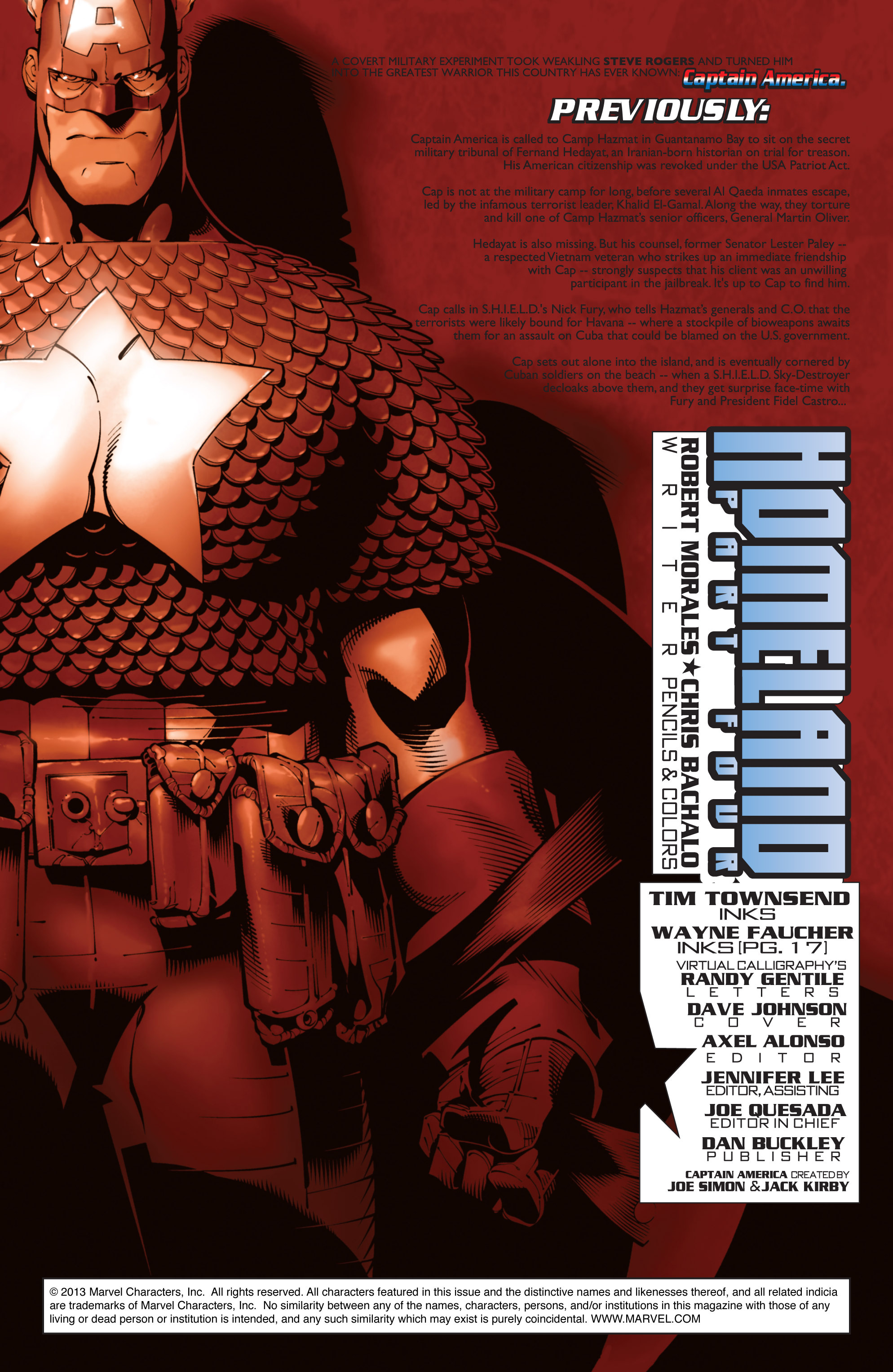 Read online Captain America (2002) comic -  Issue #24 - 2