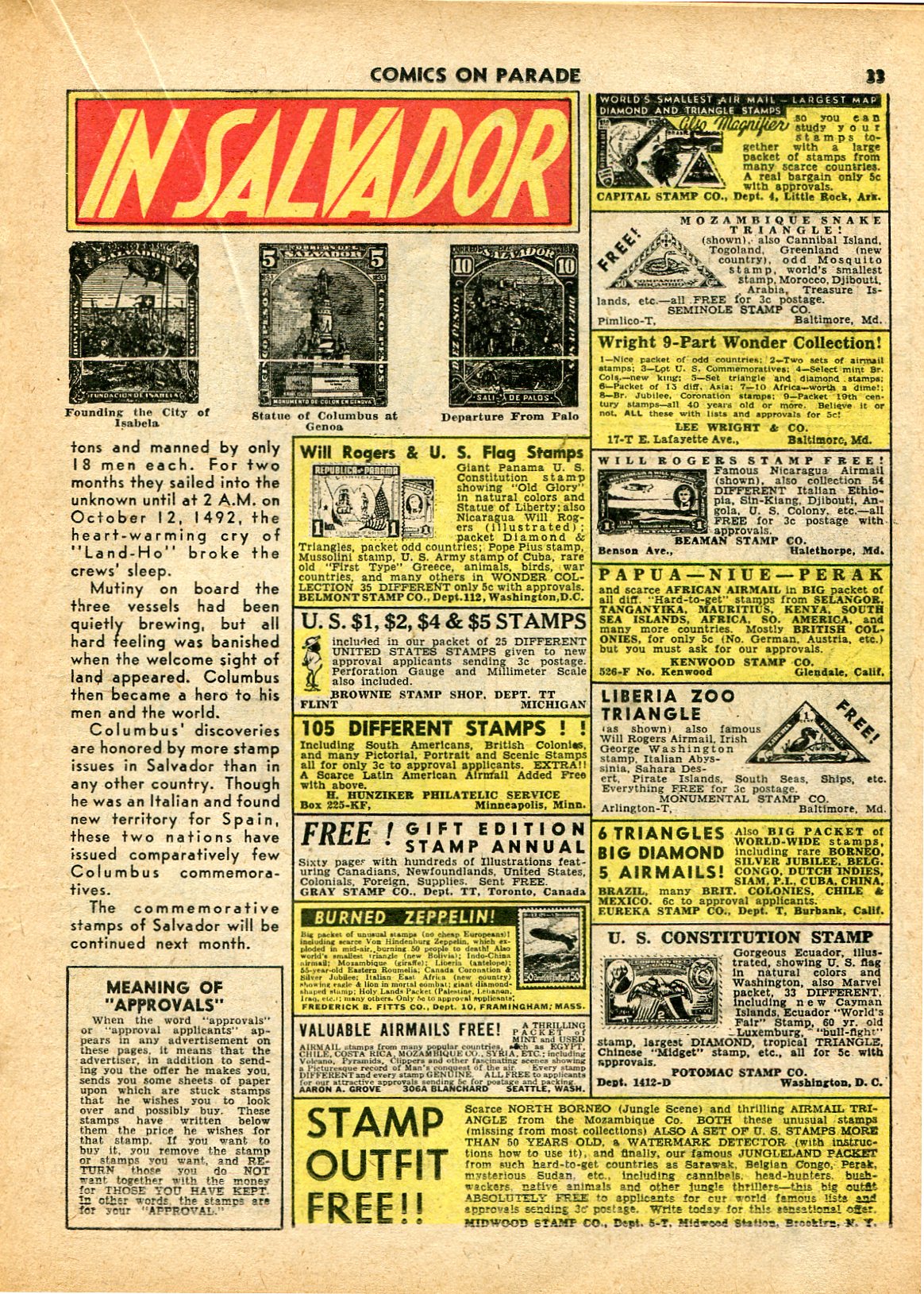 Read online Comics on Parade comic -  Issue #21 - 35