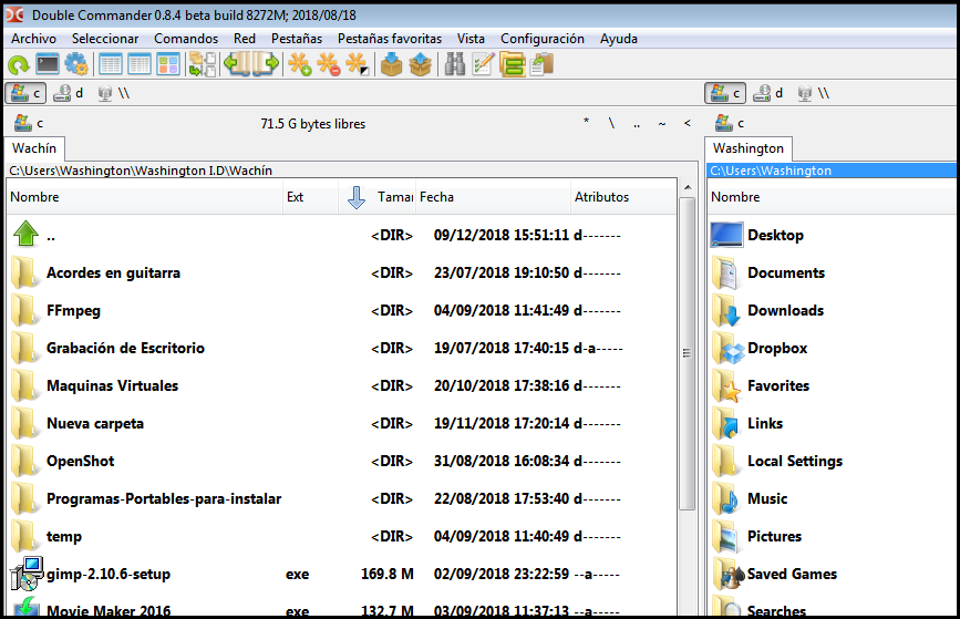 Configurar el administrador de archivos Double Commander como Total Configurar el administrador de archivos Double Commander como Total