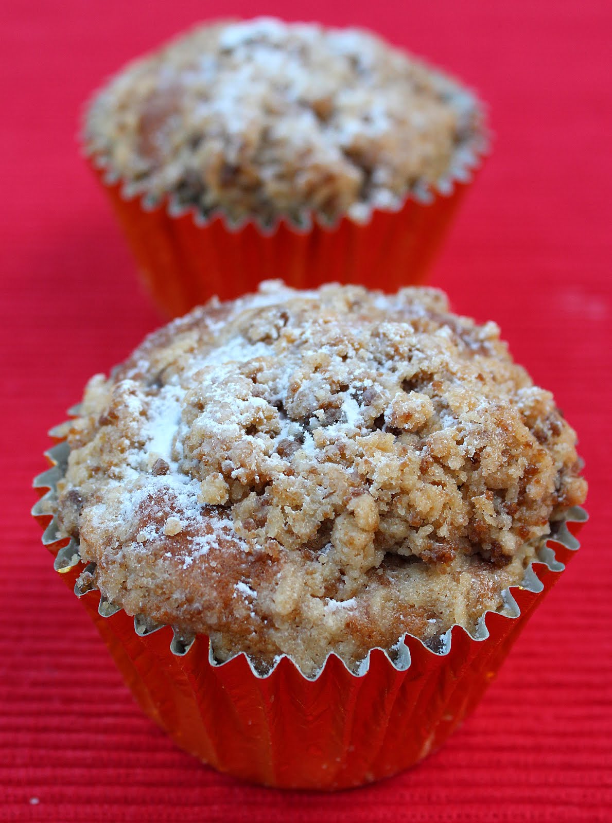 Kitchen Delights Christmas Crumble Muffins