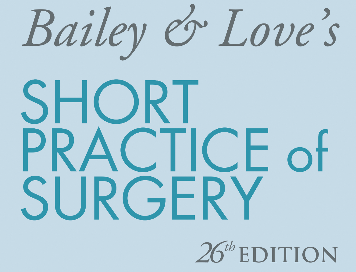 Bailey And Loves Short Practice Of Surgery Pdf