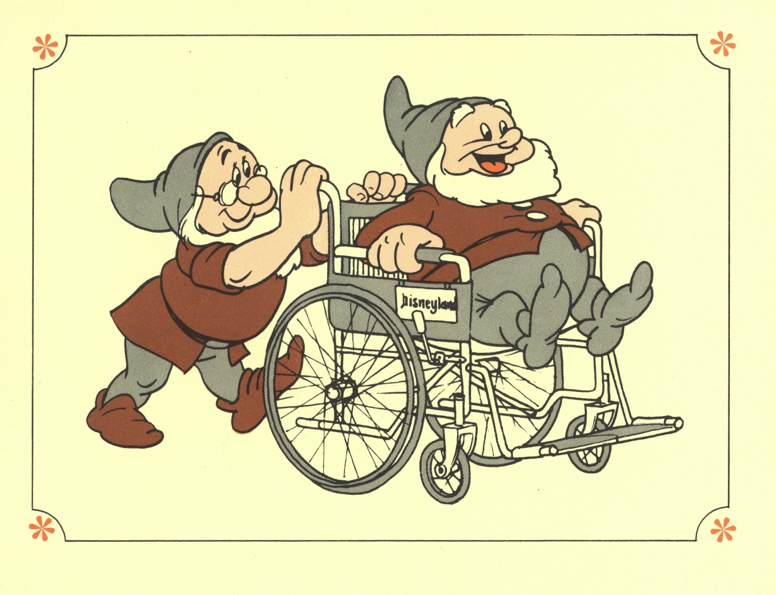 Wheelchair Wandering Disneyland with a Wheelchair