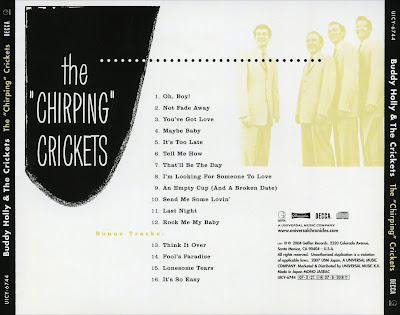 Buddy Holly & The Crickets - The ''Chirping'' Crickets (1957)