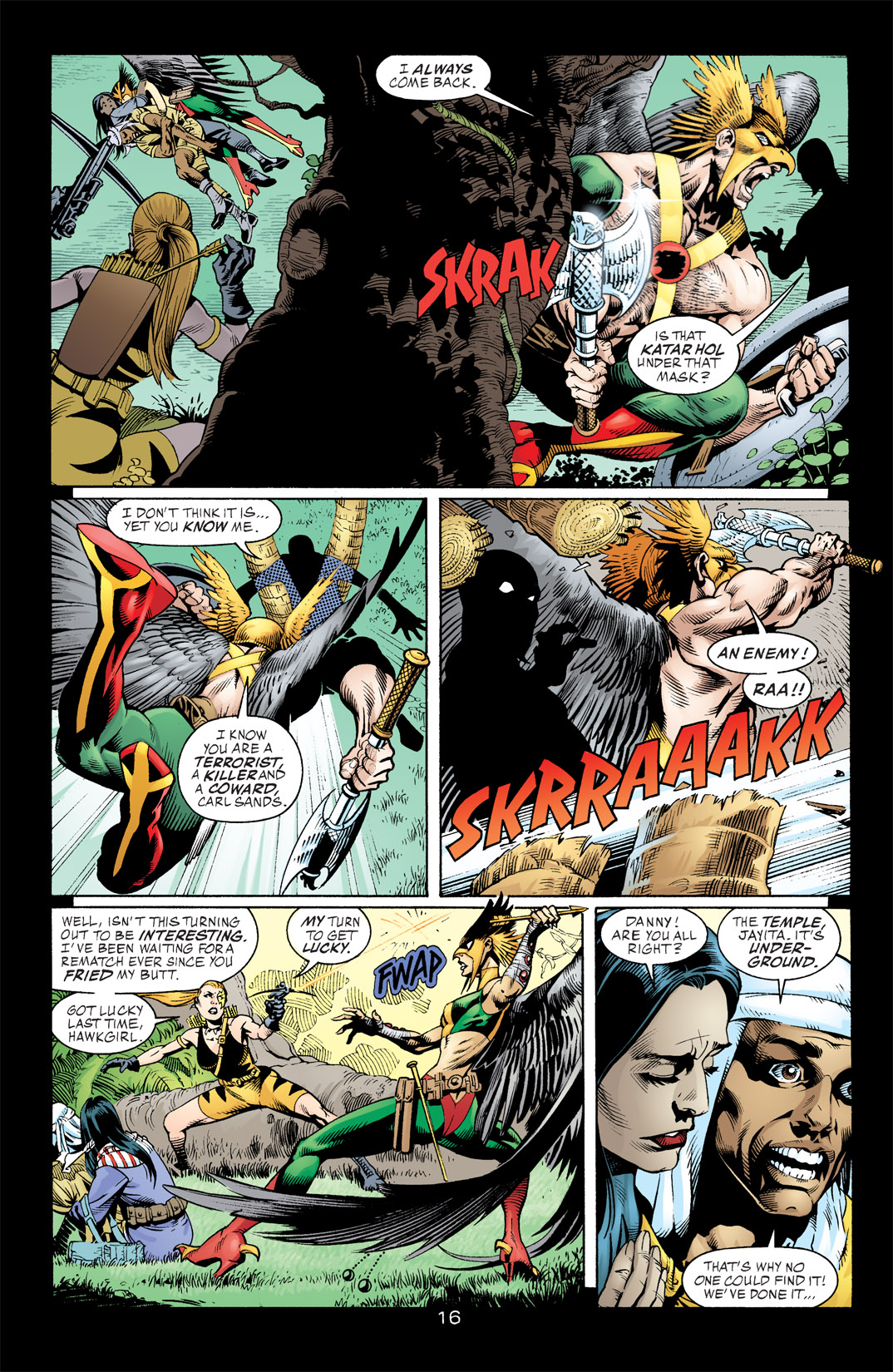 Hawkman (2002) Issue #2 #2 - English 16