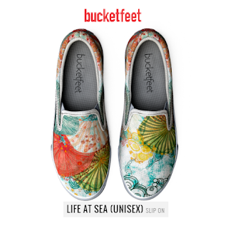 Life at Sea canvas shoes from Bucketfeet