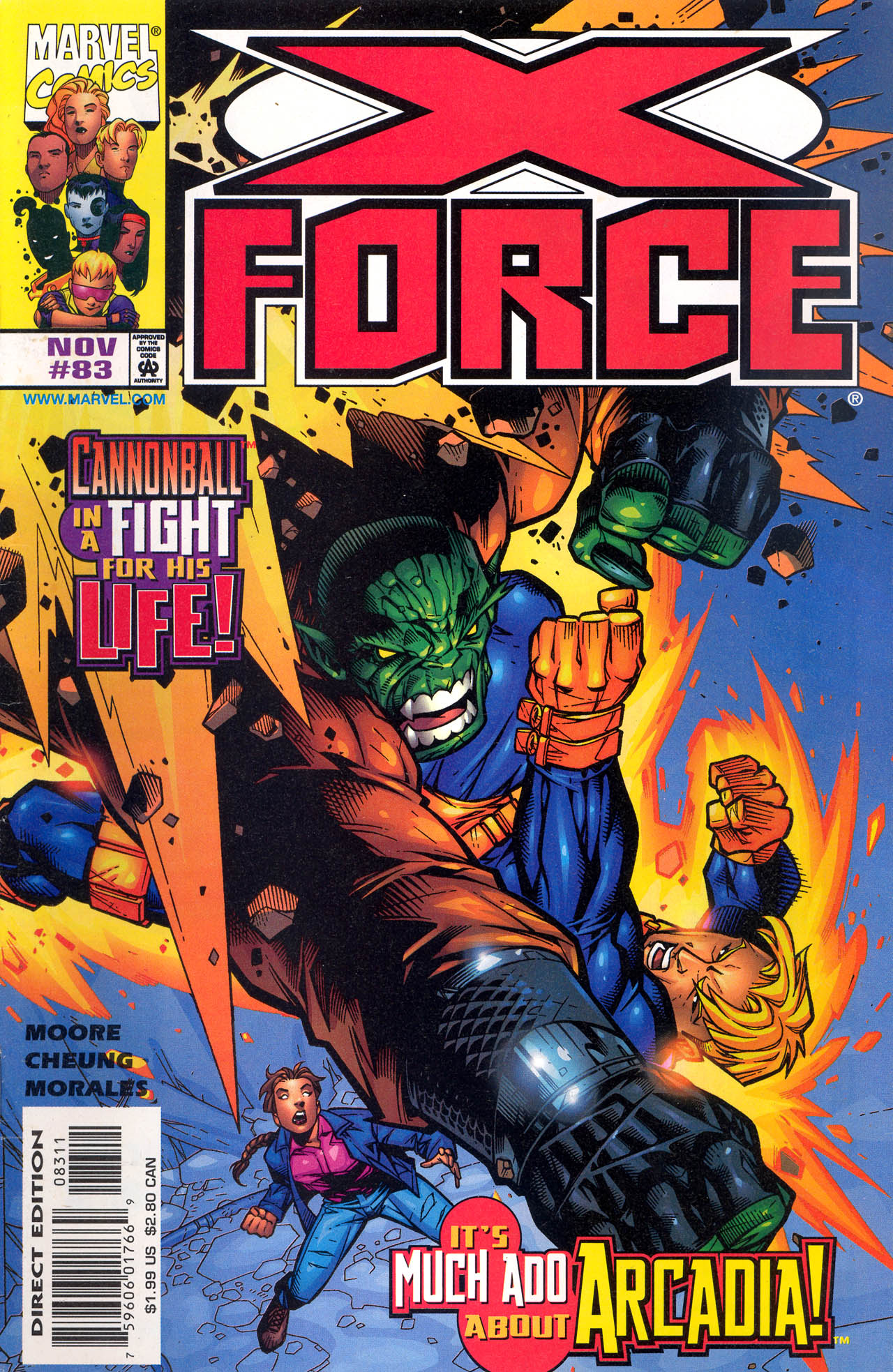 Read online X-Force (1991) comic -  Issue #83 - 1