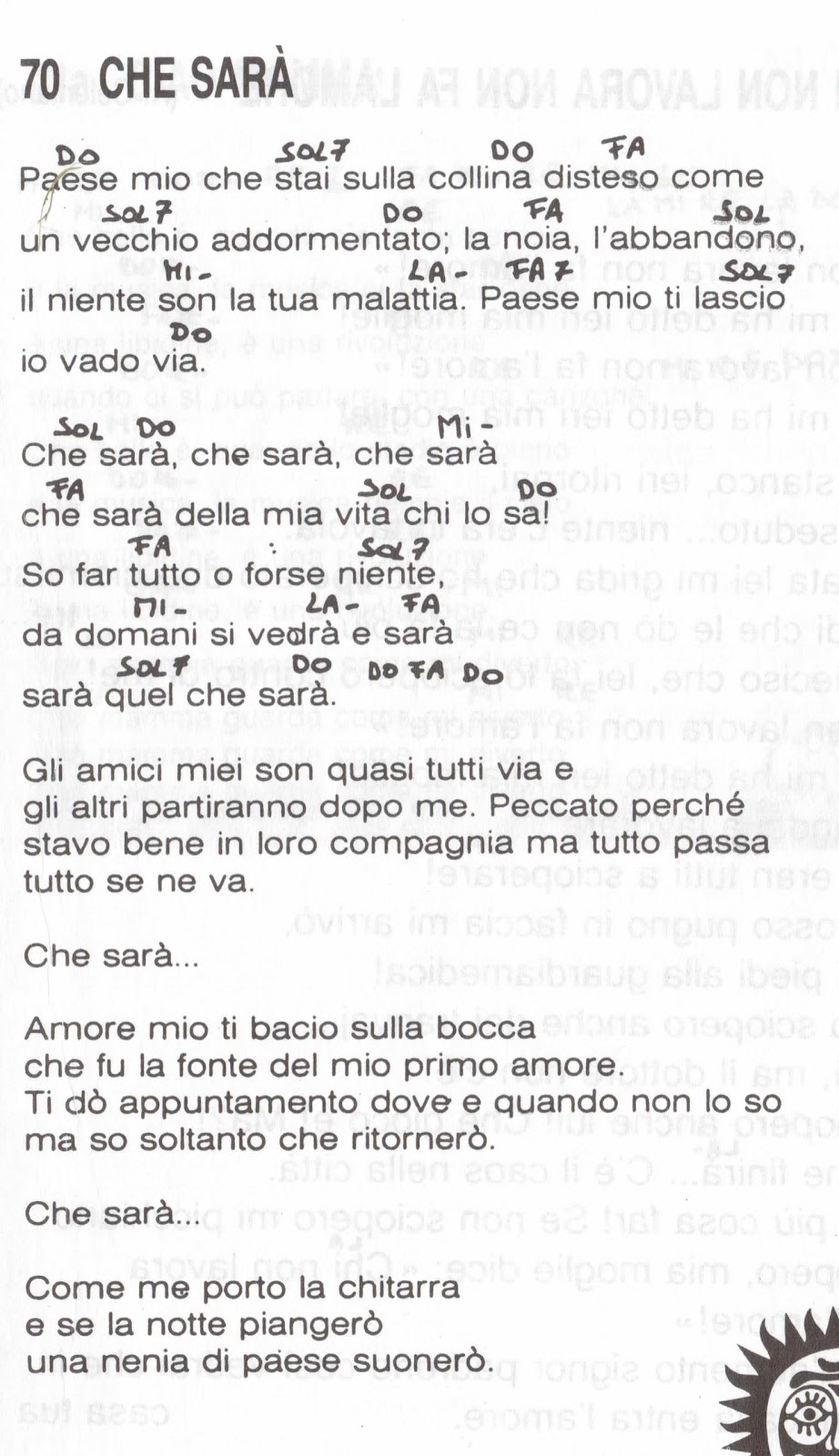 BODI SONČEK 66 CHE SARÀ (José