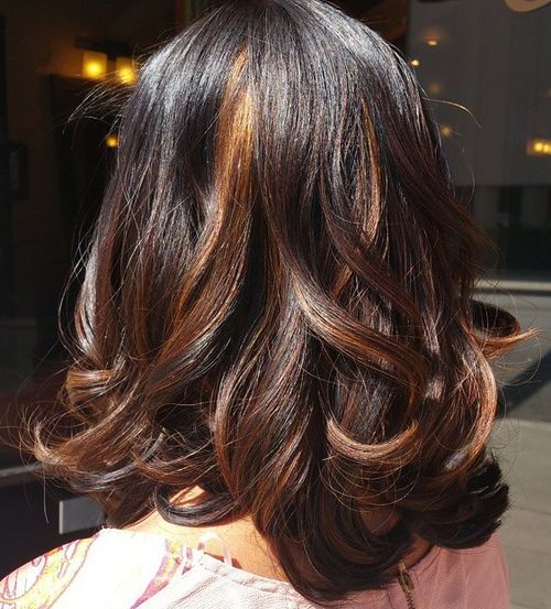 peek a boo hair color for brunettes peek a boo hair color for brunettes