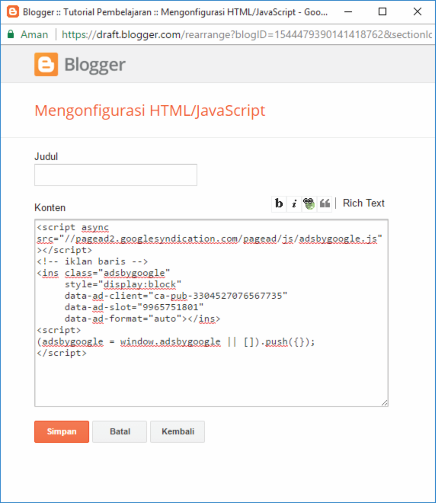 Misteri Penolakan Adsense: Mengapa Blog Anda Belum Mendapatkan Persetujuan? (Panduan Lengkap 1600 Kata)