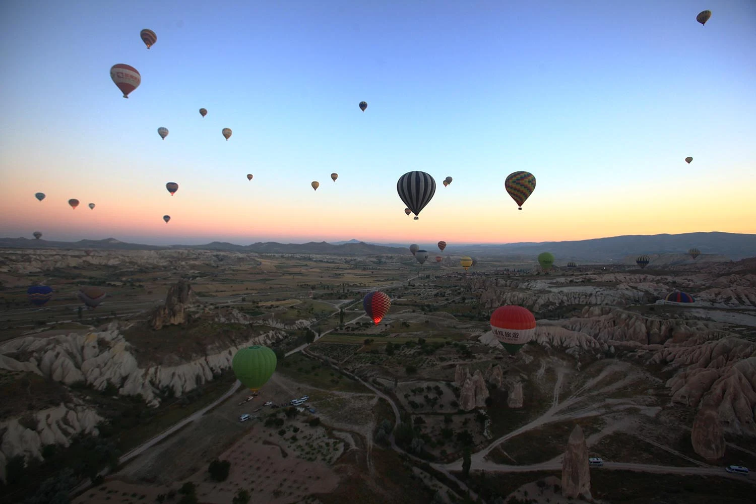 Naik balon udara Cappadocia