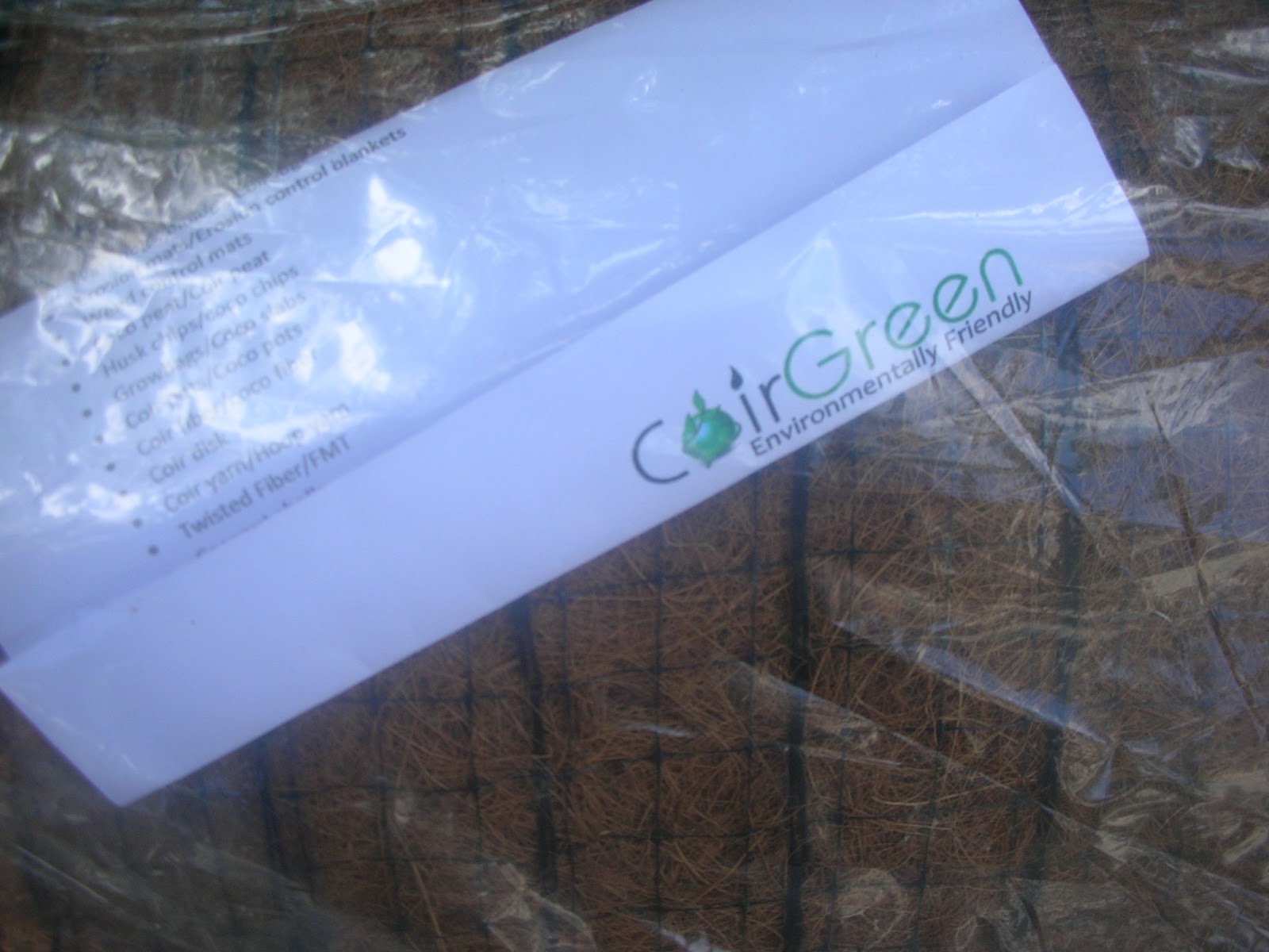 CoirGreenErosionControl Using Coir Erosion Control Blankets for