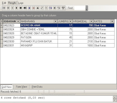 Perintah/Script SQL Menampilkan Data (SELECT) dari Tabel MySQL Server