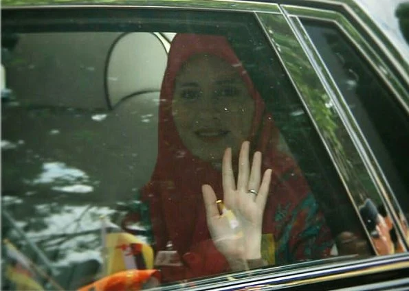 Queen Saleha at Bandar Seri Begawan of Brunei