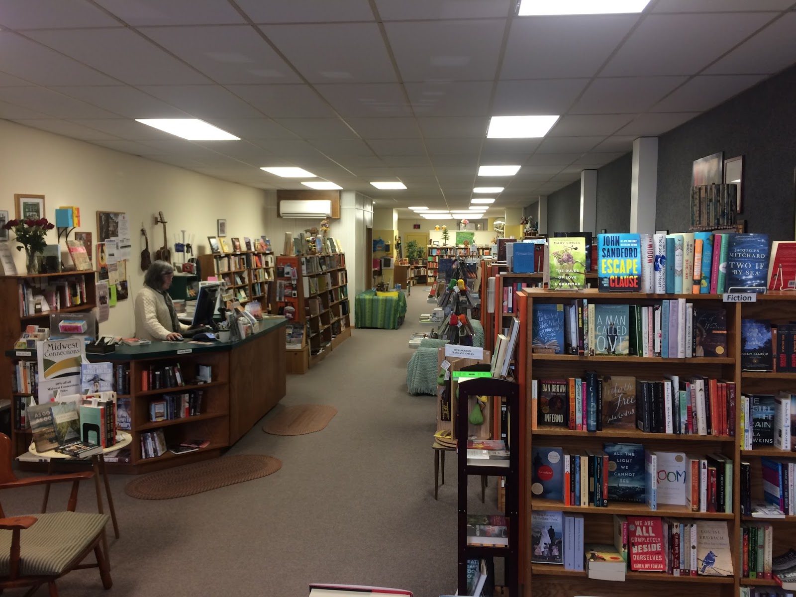 The Indie Bob Spot Bookends On Main Menomonie, WI