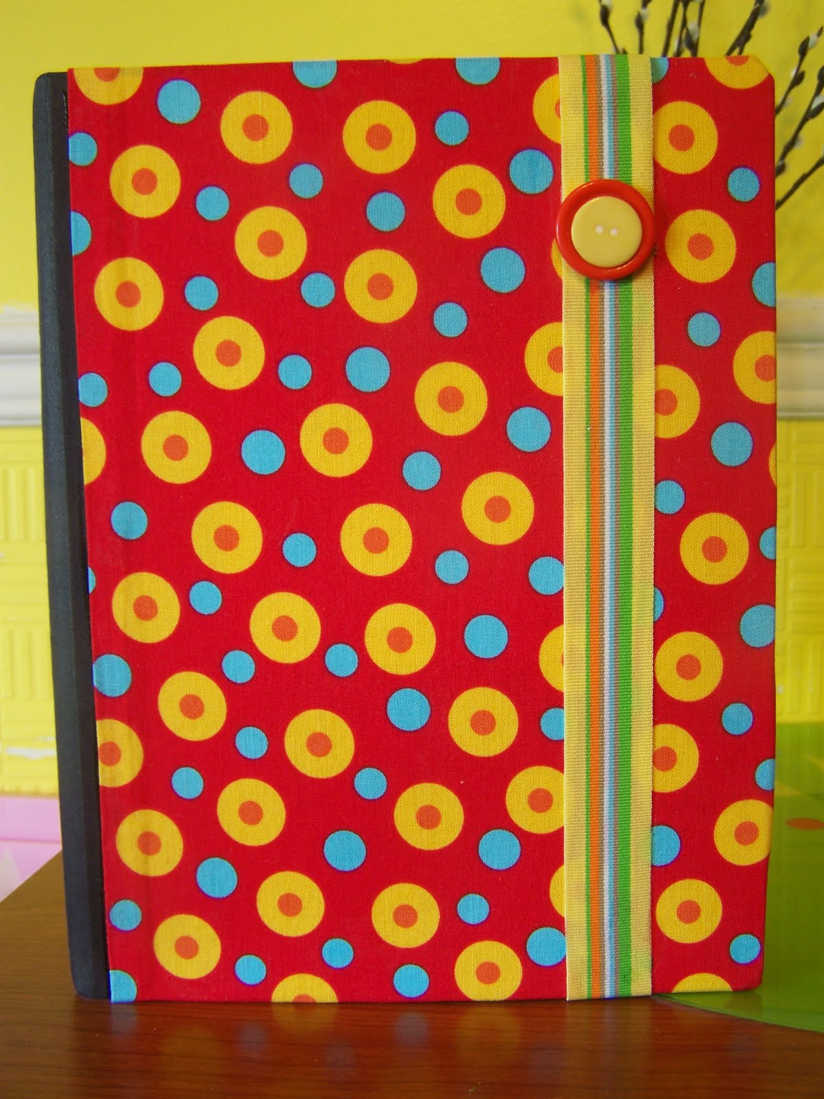 A little bit'a thisNthat Fabric covered composition notebook part II