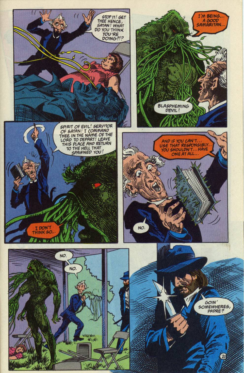 Read online Swamp Thing (1982) comic -  Issue #110 - 22