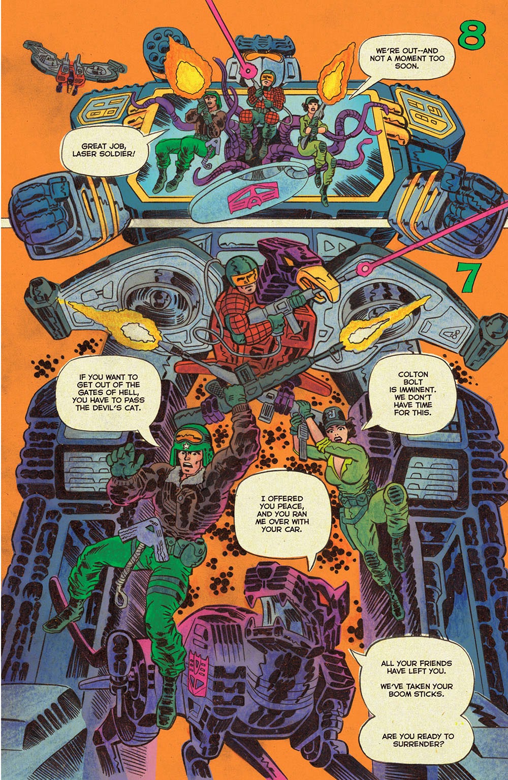 Transformers vs. G.I. Joe chapter 1 page 14