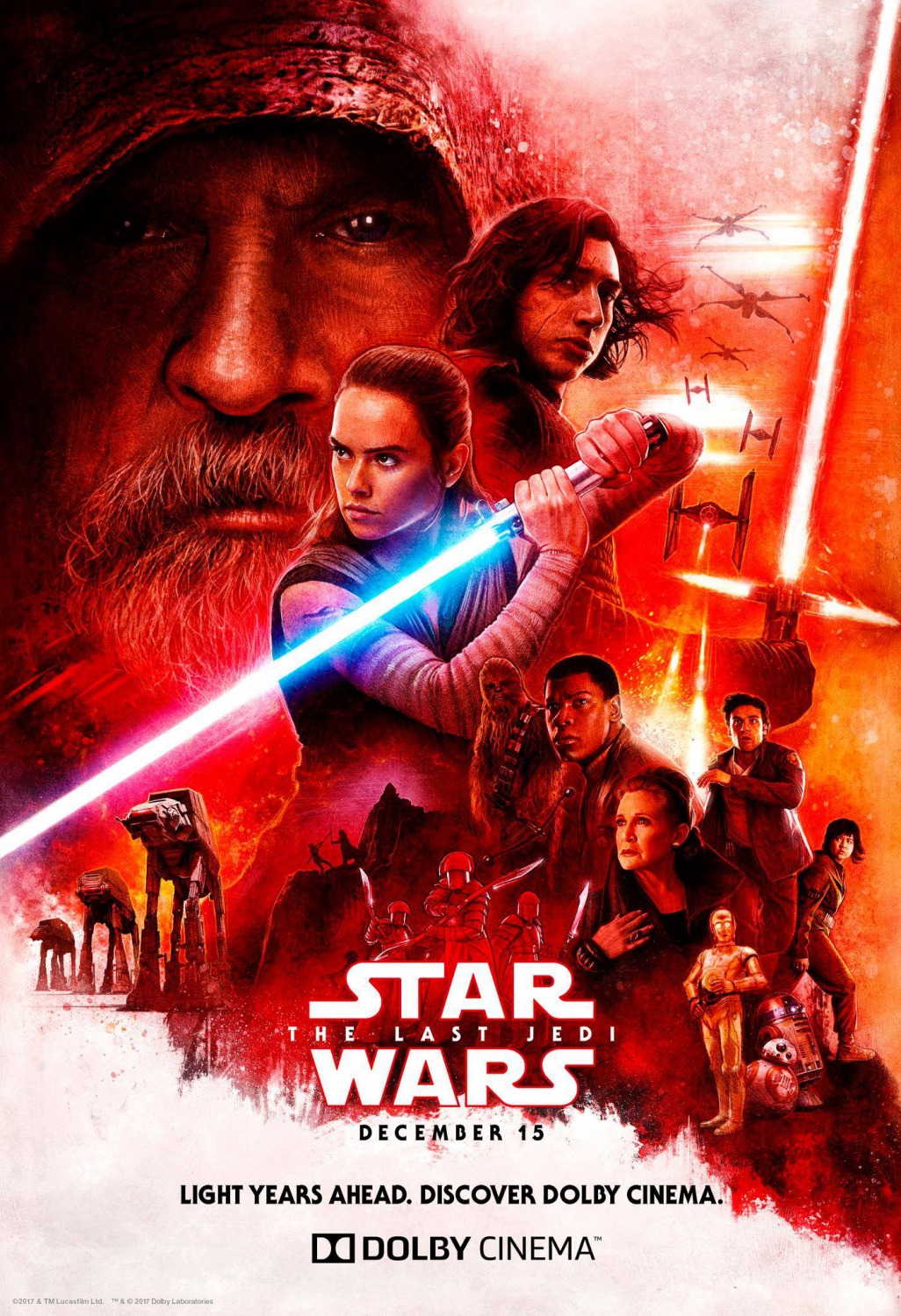 The Blot Says...: Star Wars: The Last Jedi DOLBY Cinema Movie Poster