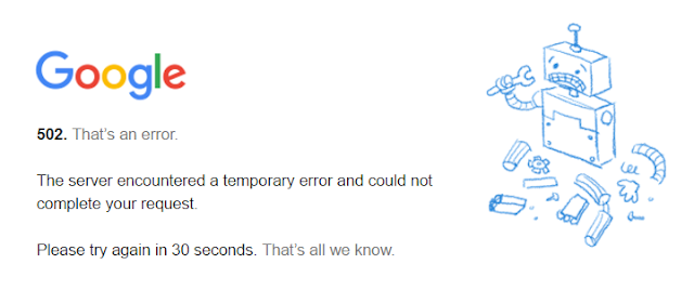 Google apagão