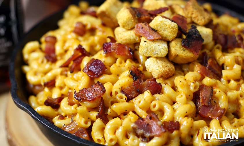 italian mac and cheese with chicken