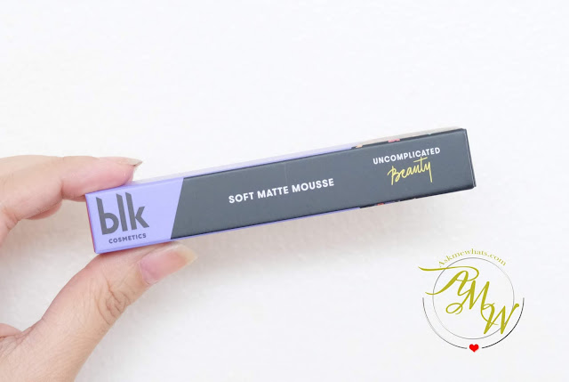 a photo of BlK Cosmetics SOFT Matte Mousse review in shade BOOYAH by Nikki Tiu of www.askmewhats.com