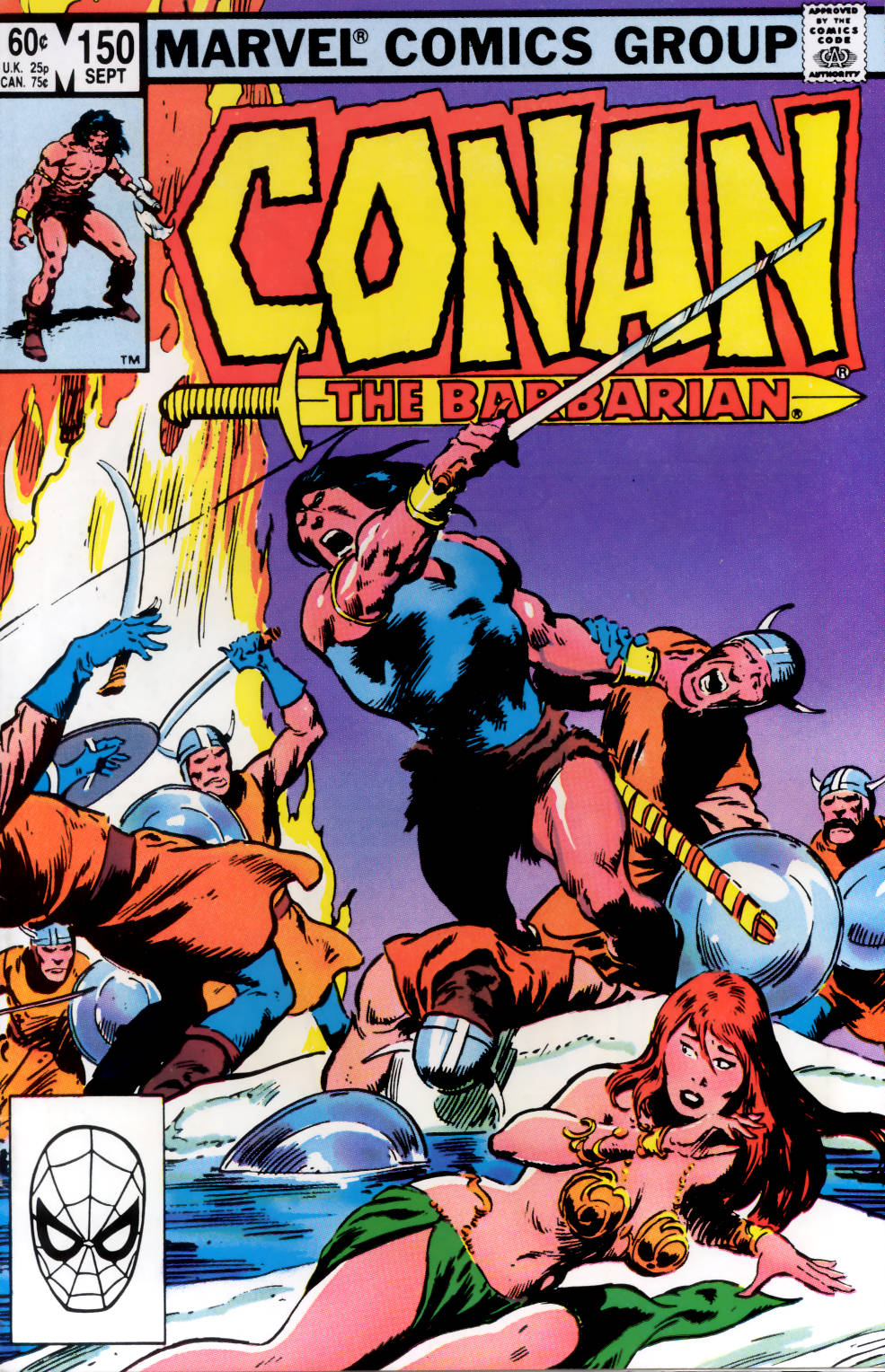 Read online Conan the Barbarian (1970) comic -  Issue #150 - 1