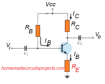 BJT Bias Circuit with Emitter Resistor