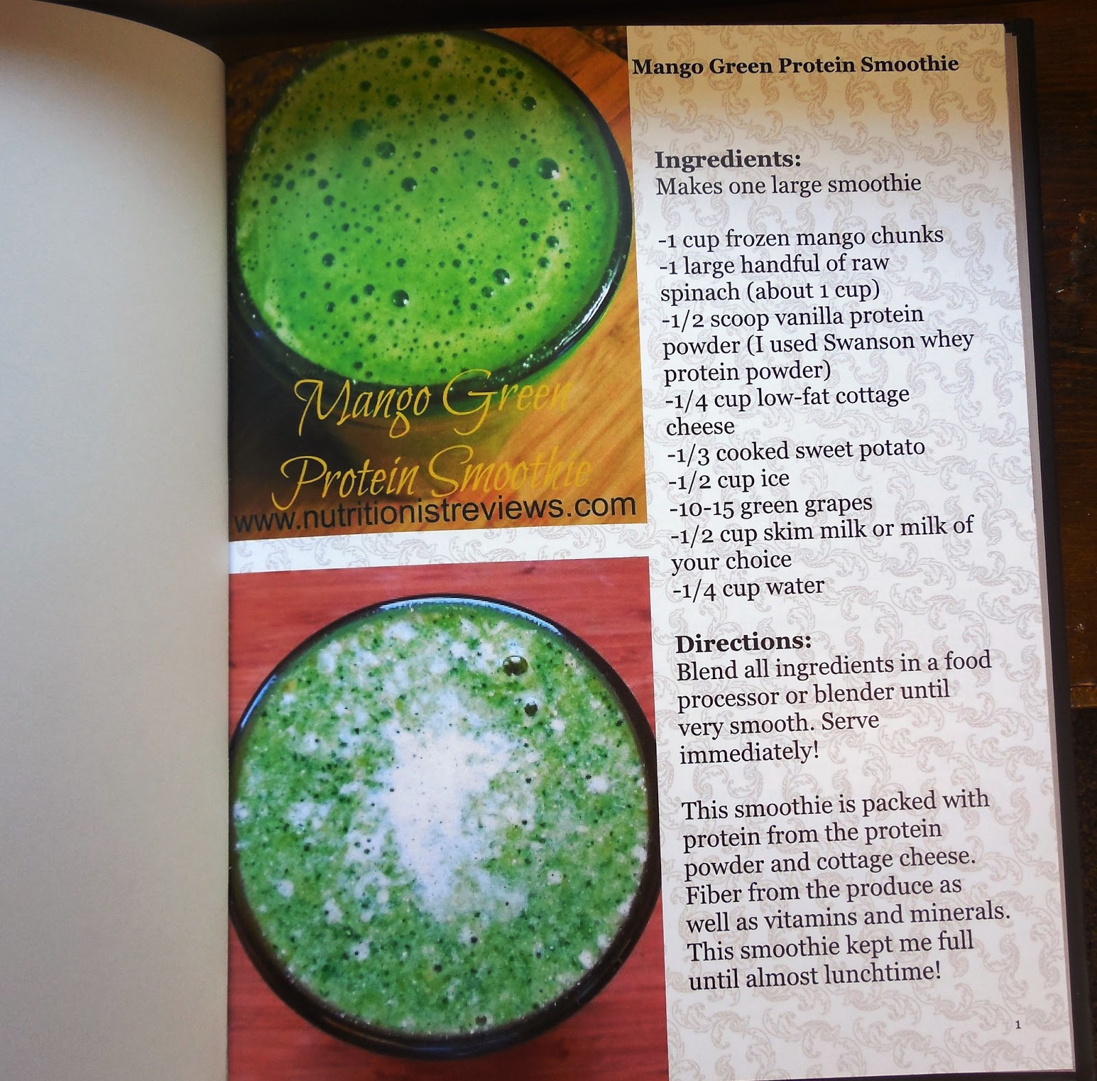 Blurb cookbook review the nutritionist reviews