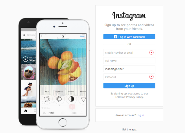 Cara Membuat Akun Instagram Terbaru -IBH