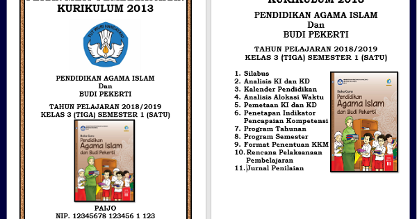 Cover Rpp Daring Sd / Contoh Cover Rpp Sd Gambaran