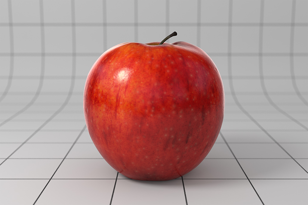 3D Apple for the Luxology "model an apple challenge"