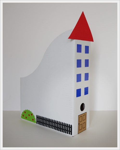 Manga por Hombro: Un archivador casa.