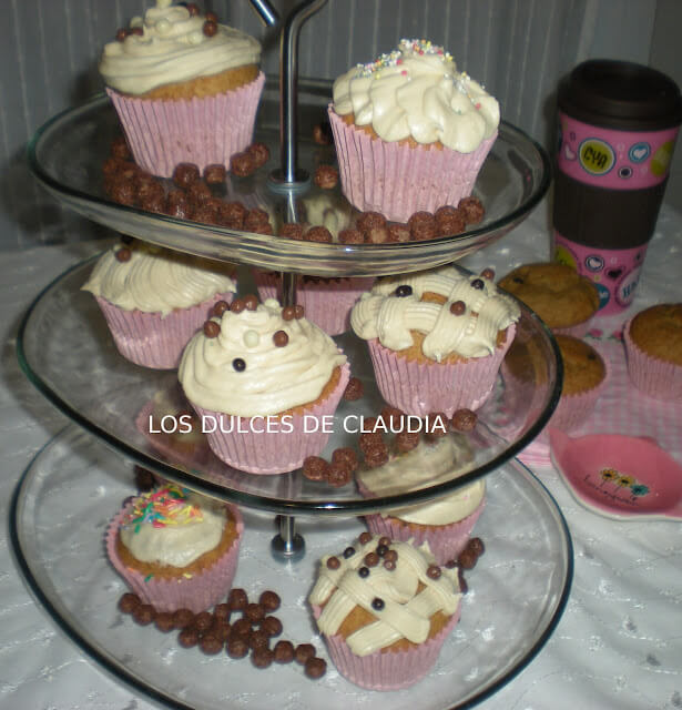 cupcakes de platano