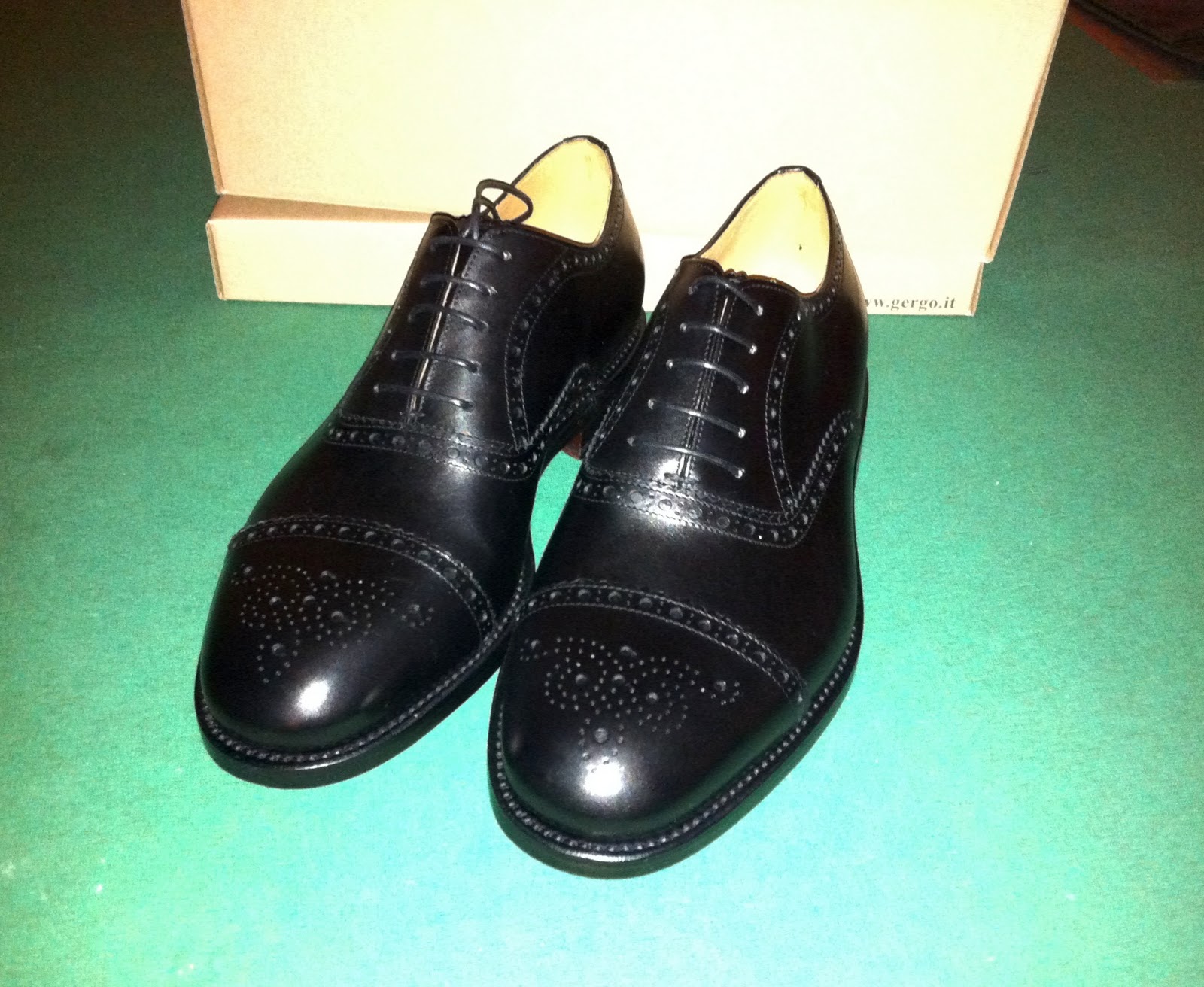 Vintage Odds and Ends Il Gergo Italian Handcrafted Shoes