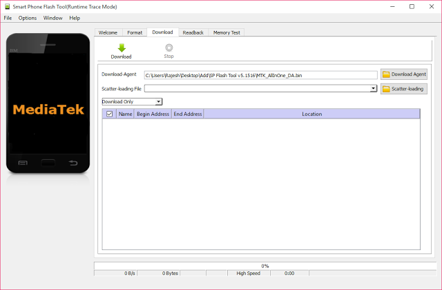 مميزات وخصائص برنامج SP flash tool: