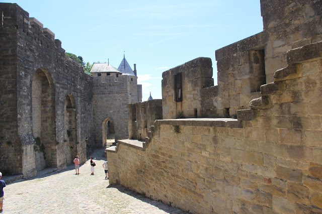 carcassone, castle, chateau fort